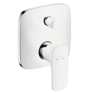HG PuraVida bath mixer conc.f-set chrome 15445000