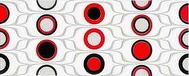 Domenico red circles inserto 20х50