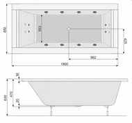 Windsor 180x85