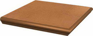 Aquarius Brown 33 x 33 x 1,1 stopnica z kapinosem narożna