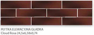 Cloud Rosa 24,5 x 6,5 x 0,7