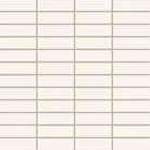 wall mosaic Floris white square 29,8x29,8