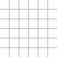 mozaika ceramika paradyz albir bianco kostka 4,8x4,8