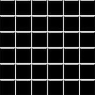 mozaika ceramika paradyz altea nero kostka 4,8x4,8