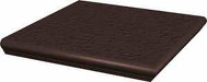 Natural Brown Duro 33 x 33 x 1,1 stopnica z kapinosem narożna
