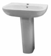 D-CODE washbasin 60 x 46 + pedestal