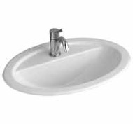 Loop & Friends washbasin 66x47 on the top panel
