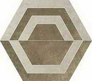 Scratch beige heksagon C 260x298