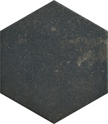 Scandiano Brown hexagon 26x26