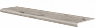 step V-shape Acero Bianco 30x120