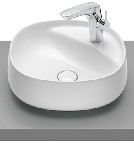 Beyond Washbasin OC 430X430 WHTE