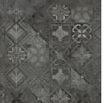 dec Softcement graphite patchwork pol 597x597x8mm