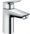 змішувач для умивальника HG Logis basin mixer 100 chrome 71100000