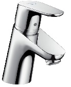 змішувач для умивальника HG Focus 70 pillar tap chrome 31130000