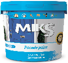 Фарба акрилова фасадна 14 кг Miks color