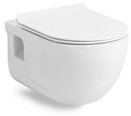 Altea Rimless унітаз 53x35,5x40см підвісний в комплекті з кр Slim slow-closing