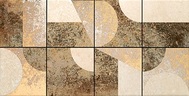 Dekor ścienny Credo geo 30,8x60,8