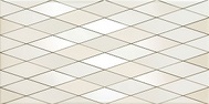Dekor ścienny Biel diamond 22,3x44,8